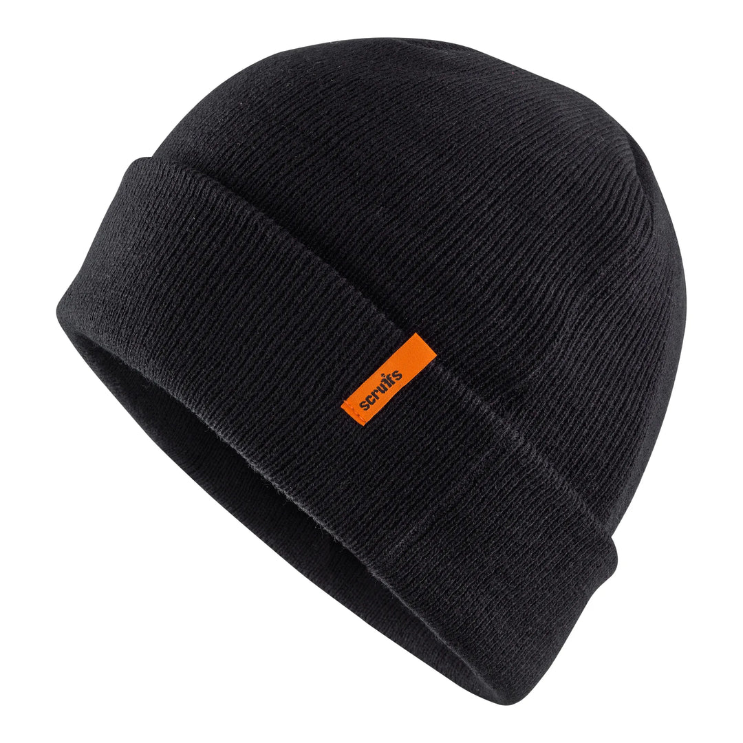 Scruffs Trade Thinsulate Beanie Black — Hero #colour_black