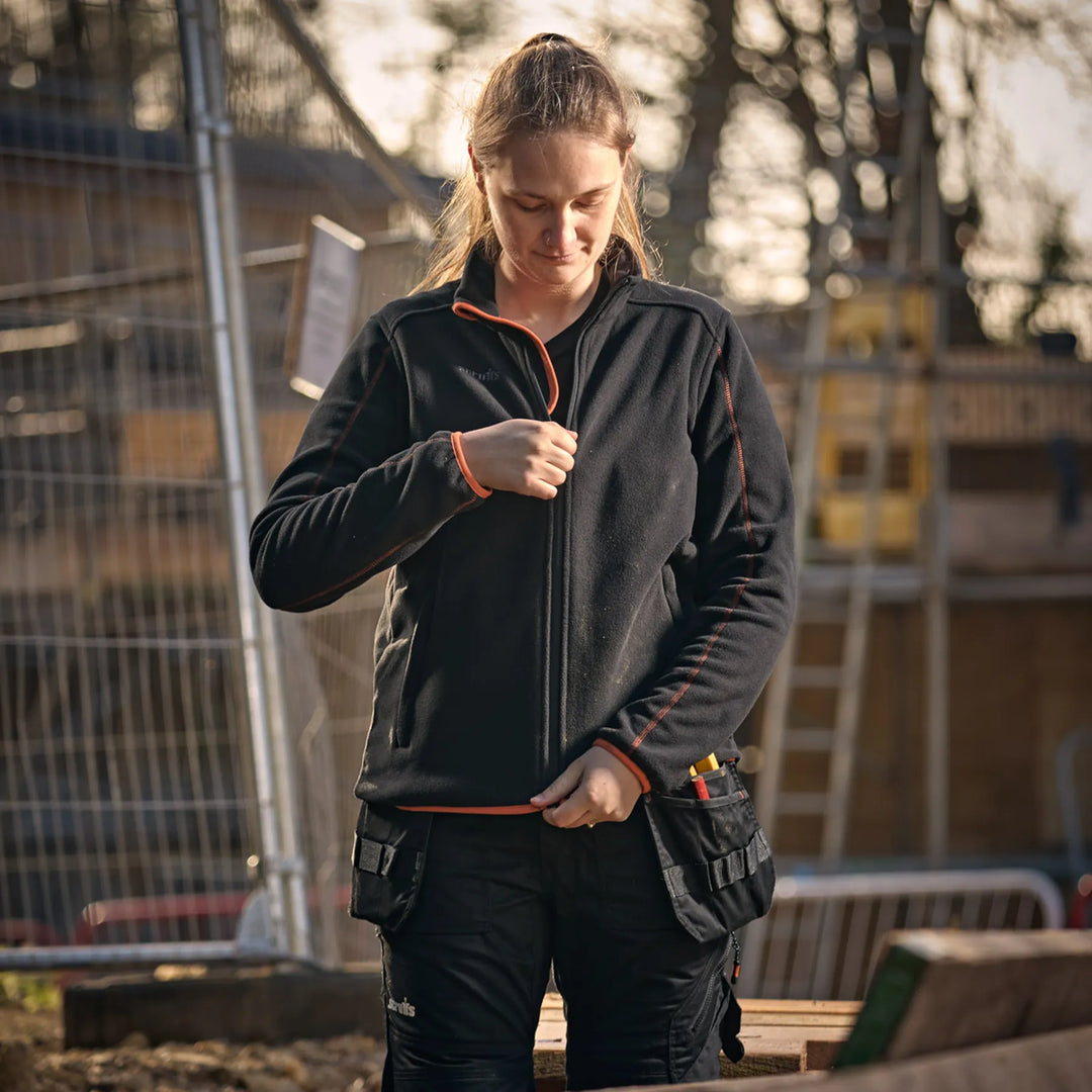 Scruffs Womens Harbour Worker Microfleece Black — Product Detail 406 