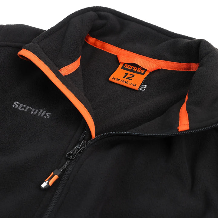 Scruffs Womens Harbour Worker Microfleece Black — Product Detail 415 