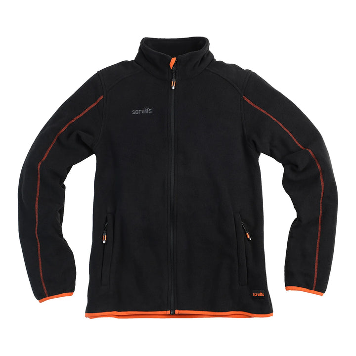 Scruffs Womens Harbour Worker Microfleece Black — Hero 