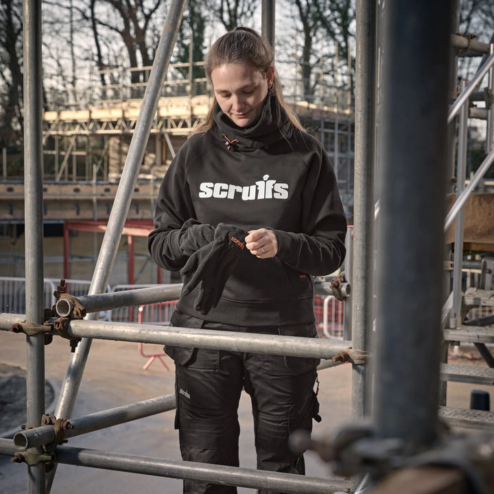 Scruffs Womens Tamworth Logo Hoodie Black — Product Detail 407 