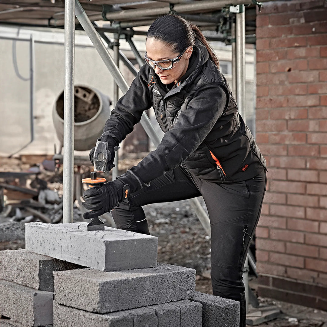 Scruffs Womens Tech Trousers Black — Worn on Site 
