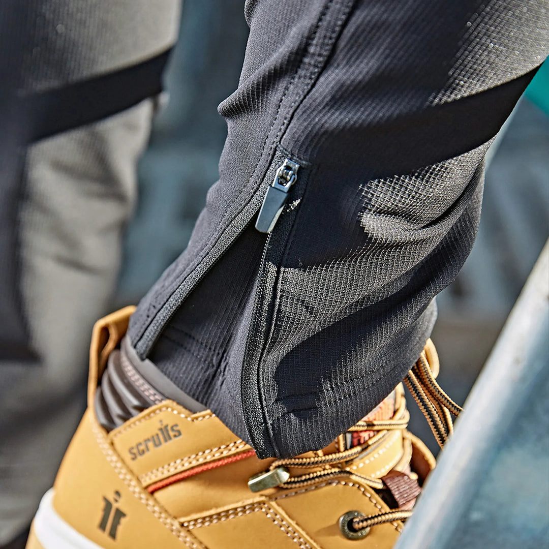 Scruffs Womens Tech Trousers Black — Worn on Site 