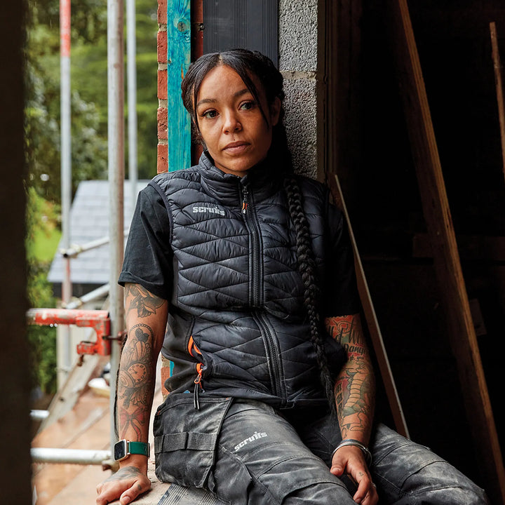 Scruffs Womens Trade Bodywarmer Black — Product Detail 4 