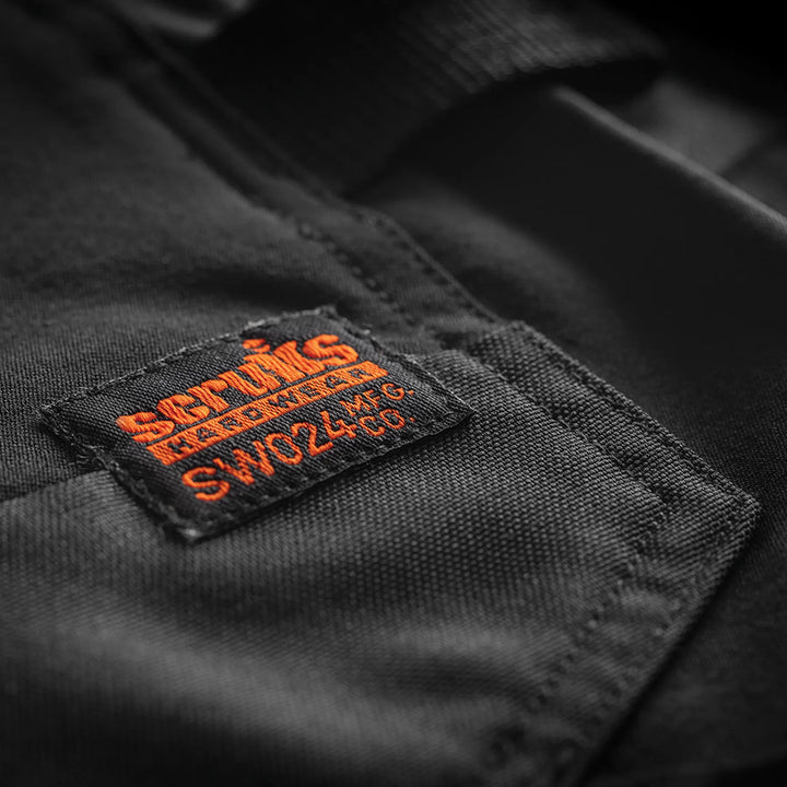 Scruffs Womens Trade Flex Holster Shorts Black — Product Detail 8 