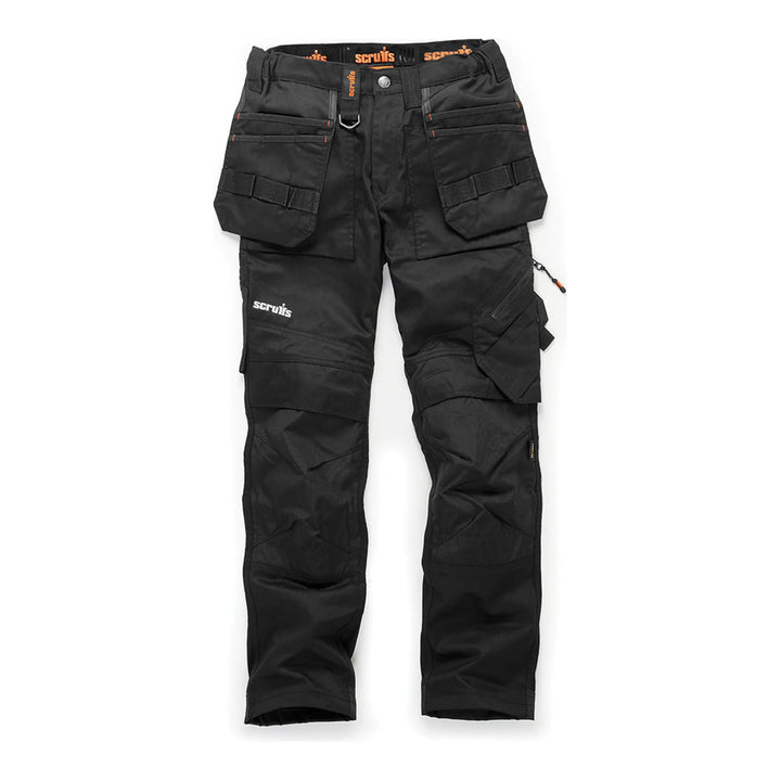 Scruffs Womens Trade Flex Holster Trousers Black — Hero 