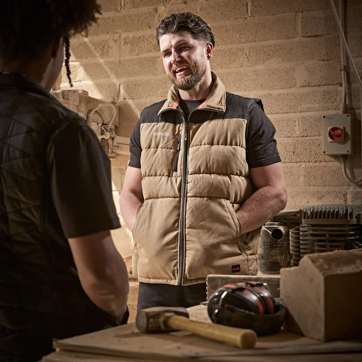 Scruffs Worker Bodywarmer Stone — Product Detail 12 