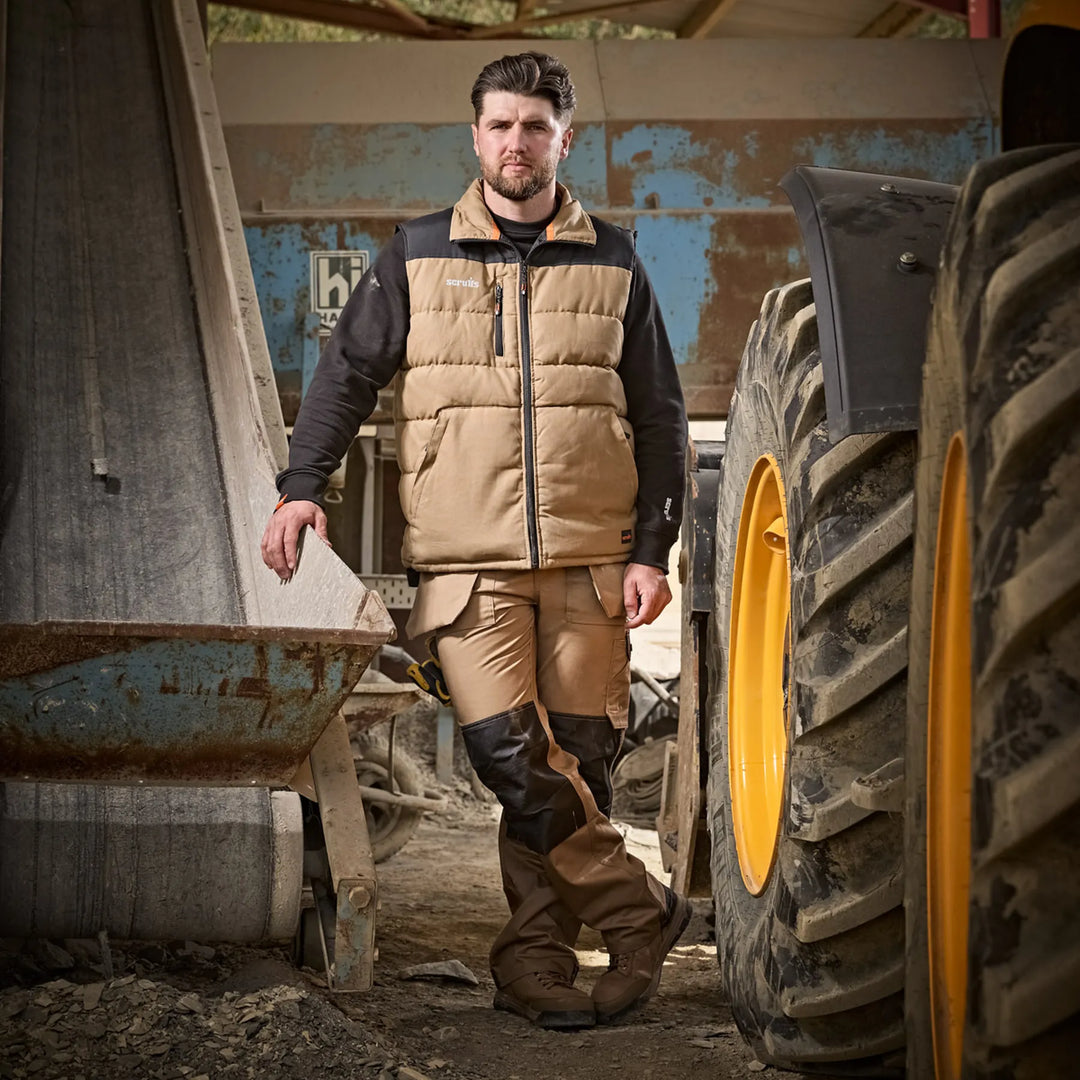 Scruffs Worker Bodywarmer Stone — Product Detail 2 