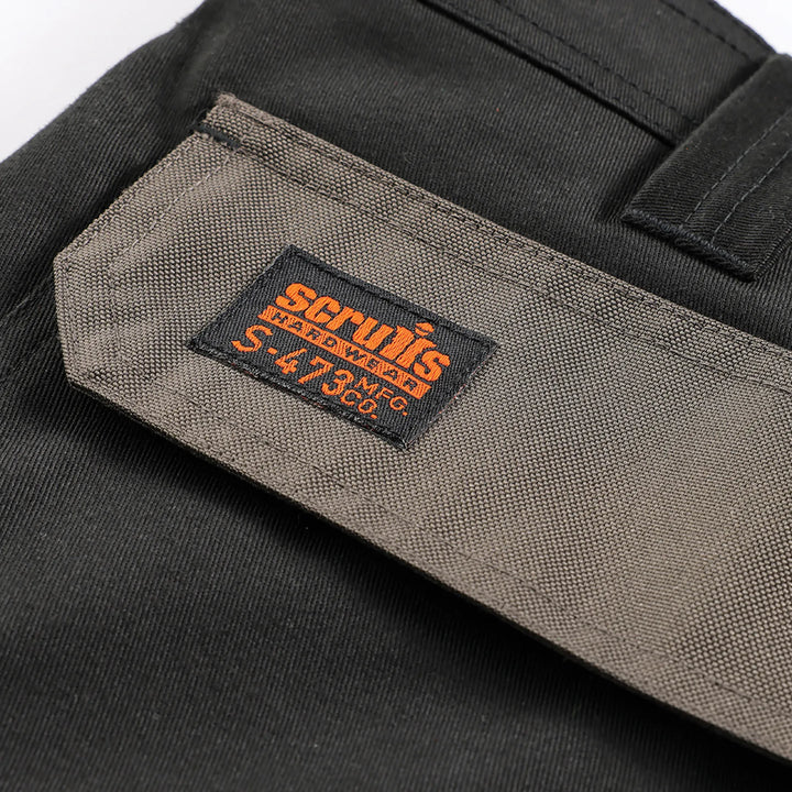 Scruffs Worker Plus Holster Shorts Black — Product Detail 3 
