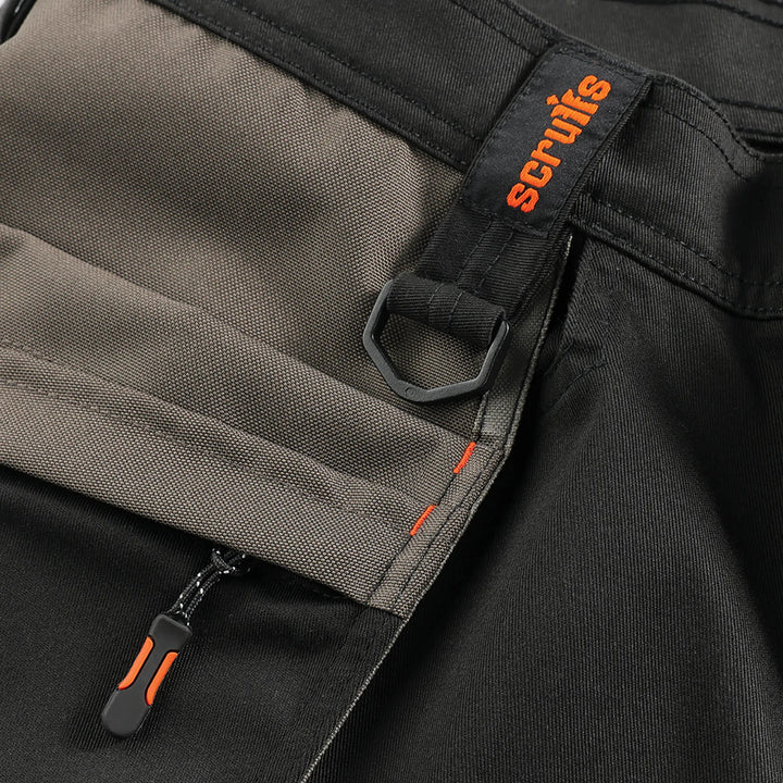 Scruffs Worker Plus Holster Shorts Black — Product Detail 6 
