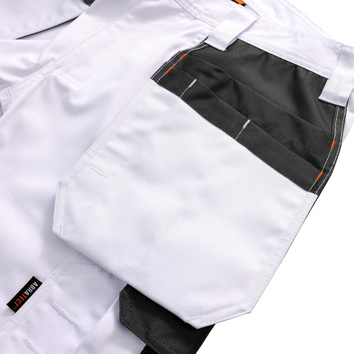 Scruffs Worker Plus Holster Shorts White — Product Detail 5 