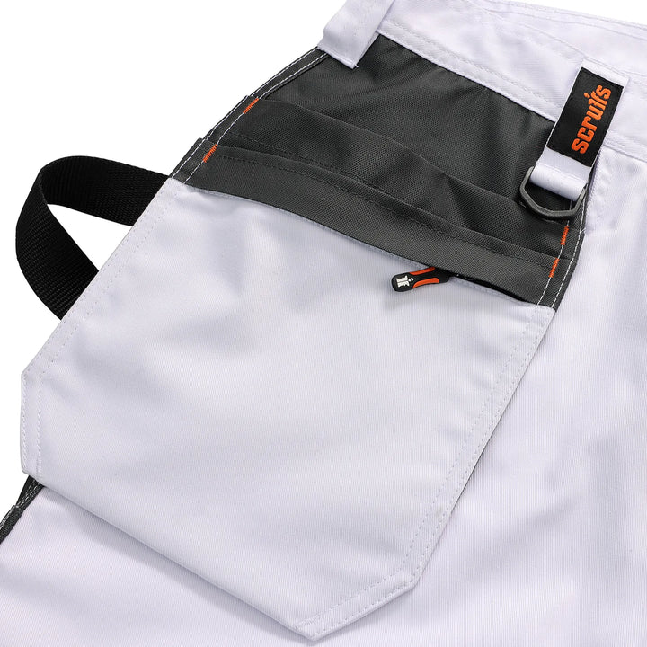 Scruffs Worker Plus Holster Shorts White — Product Detail 6 
