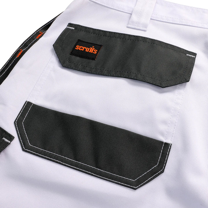 Scruffs Worker Plus Holster Shorts White — Product Detail 9 