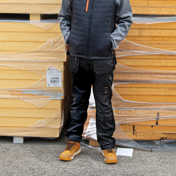 Scruffs Worker Plus Trousers Black — Worn on Site 