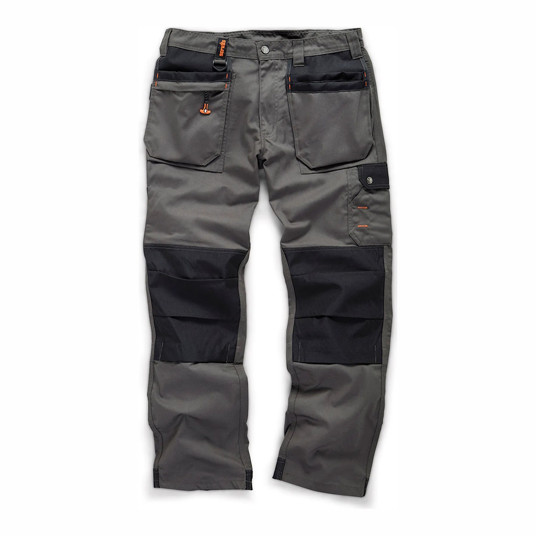 Scruffs Worker Plus Trousers Graphite — Hero #colour_graphite