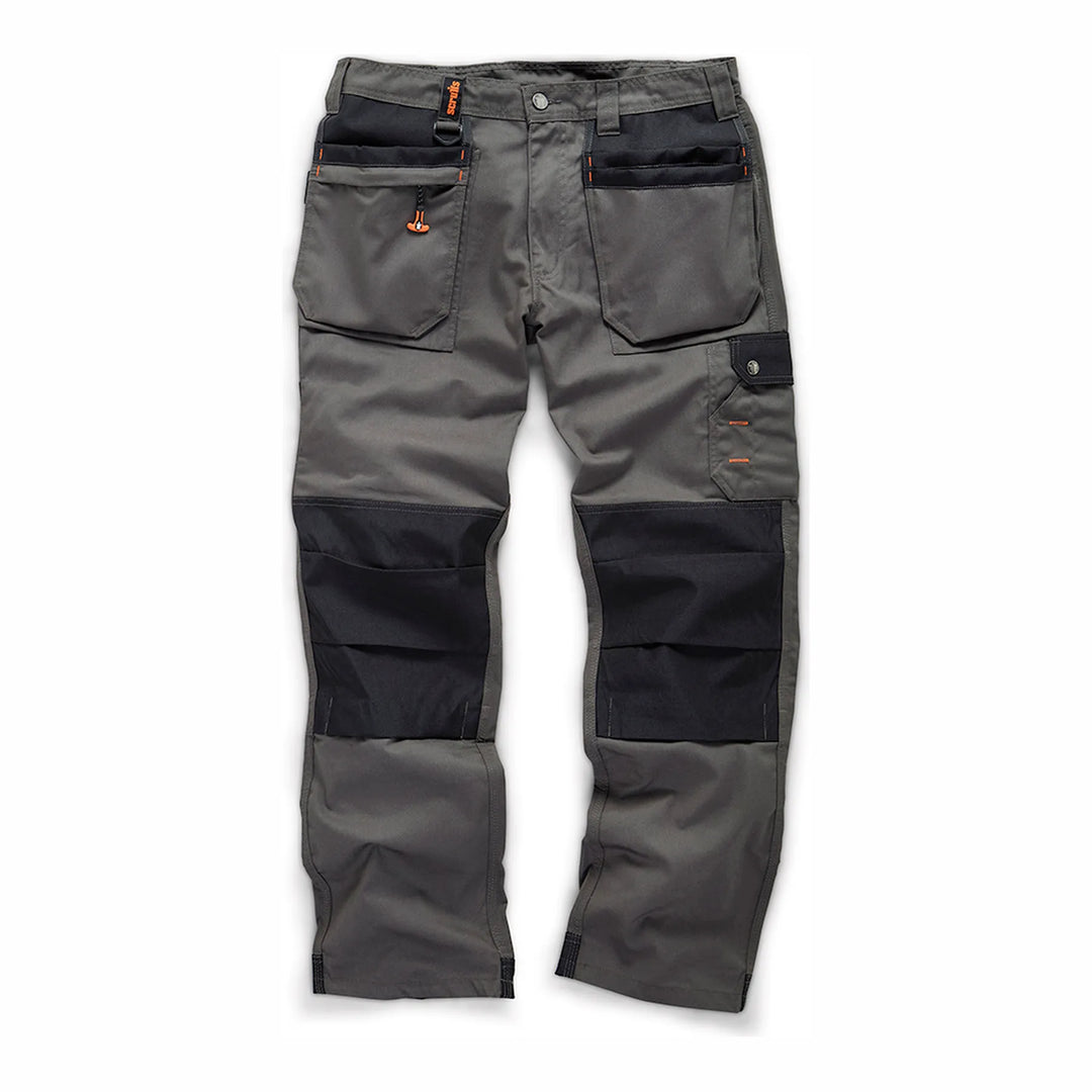 Scruffs Worker Plus Trousers Graphite — Hero 