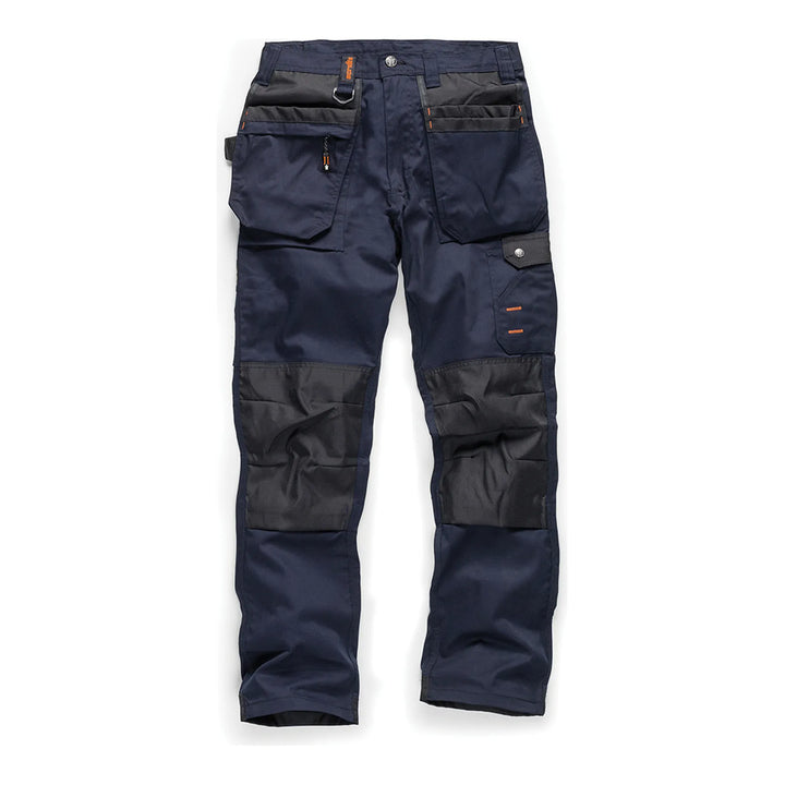 Scruffs Worker Plus Trousers Navy — Hero 