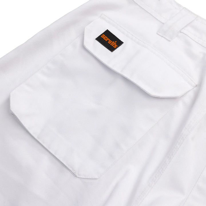 Scruffs Worker Plus Trousers White — Product Detail 405 