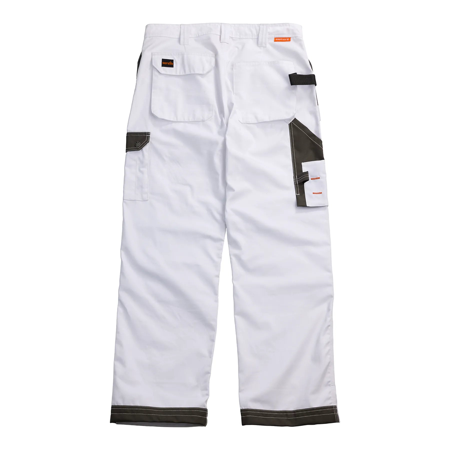 Scruffs Worker Plus Trousers White — Product Detail 406 #colour_white