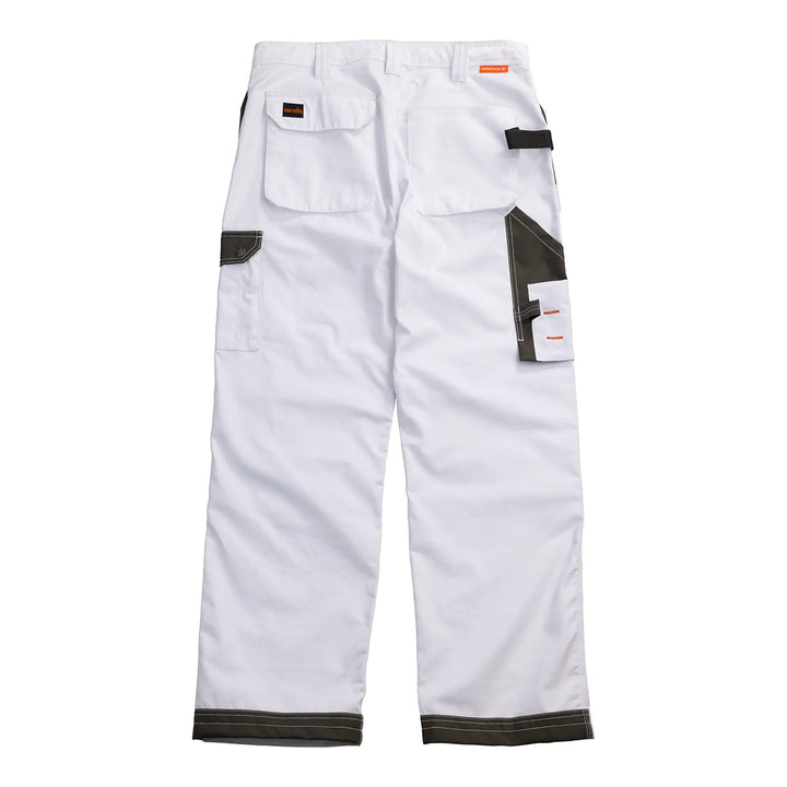 Scruffs Worker Plus Trousers White — Product Detail 406 