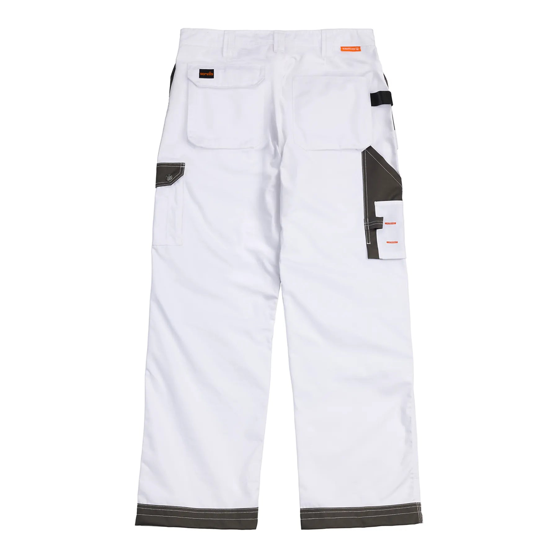 Scruffs Worker Plus Trousers White — Product Detail 407 #colour_white