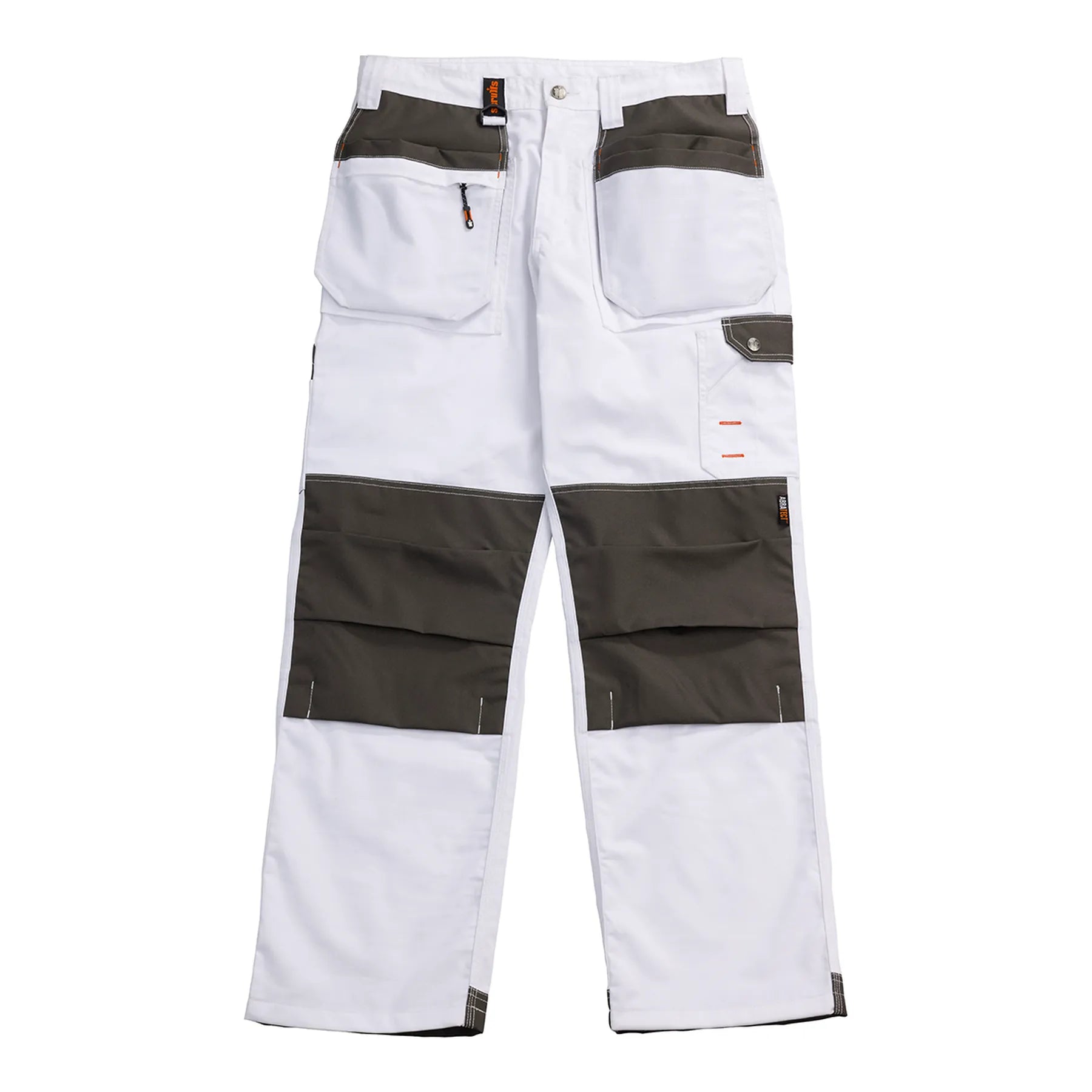 Scruffs Worker Plus Trousers White — Product Detail 408 #colour_white
