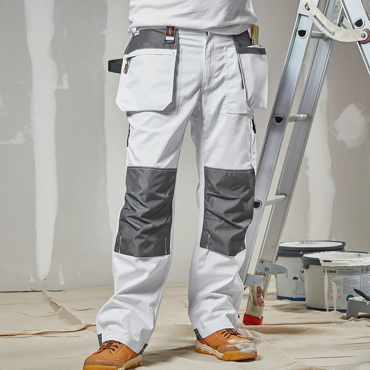 Scruffs Worker Plus Trousers White — Product Detail 411 