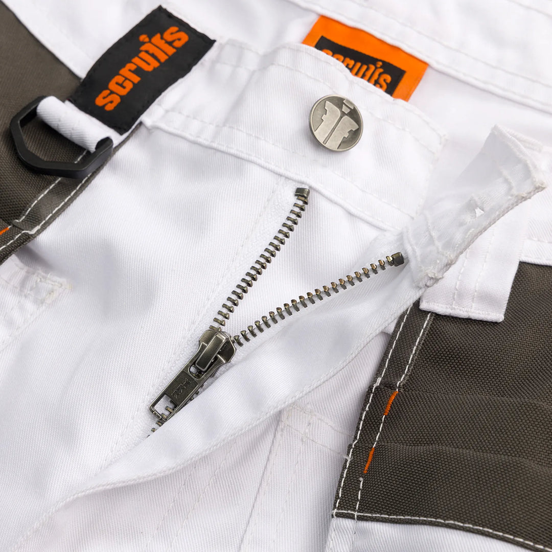 Scruffs Worker Plus Trousers White — Product Detail 414 