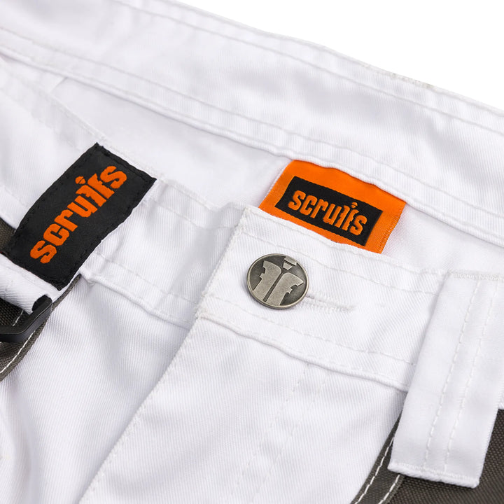 Scruffs Worker Plus Trousers White — Product Detail 415 