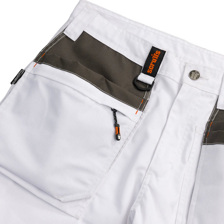 Scruffs Worker Plus Trousers White — Product Detail 416 