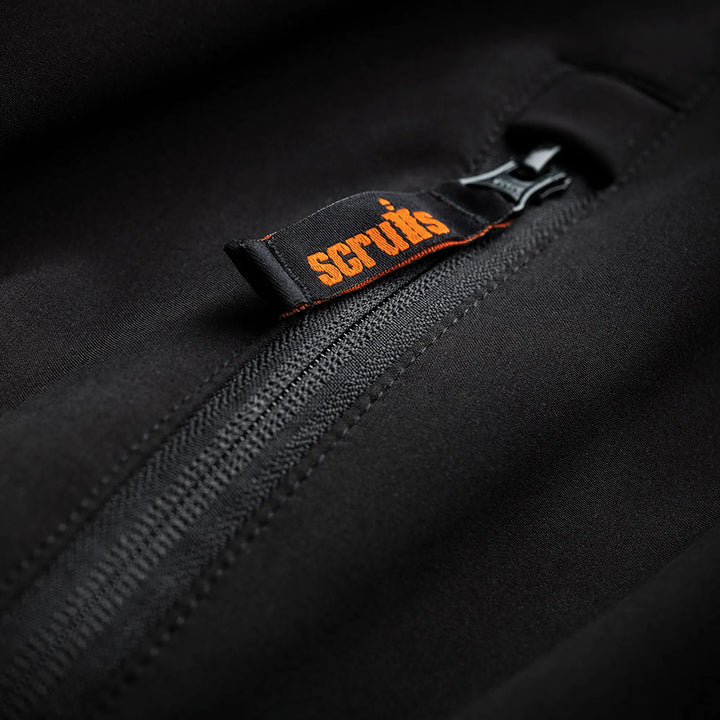 Scruffs Worker Softshell Jacket Black — Product Detail 4 