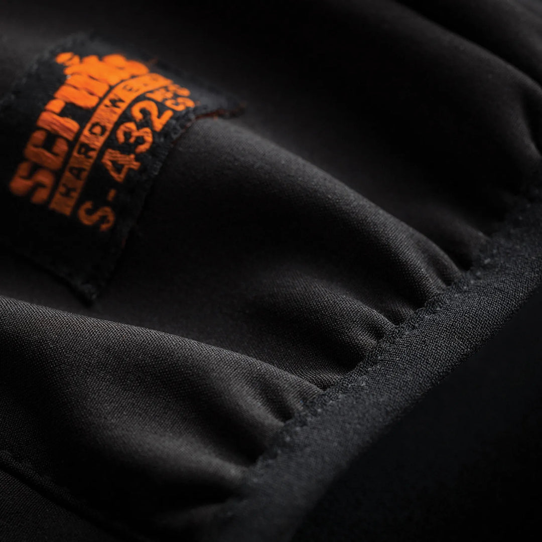 Scruffs Worker Softshell Jacket Black — Product Detail 5 