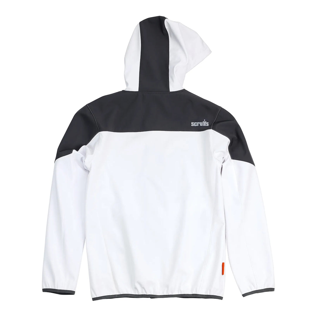Scruffs Worker Softshell Jacket White/Graphite — Product Detail 1 