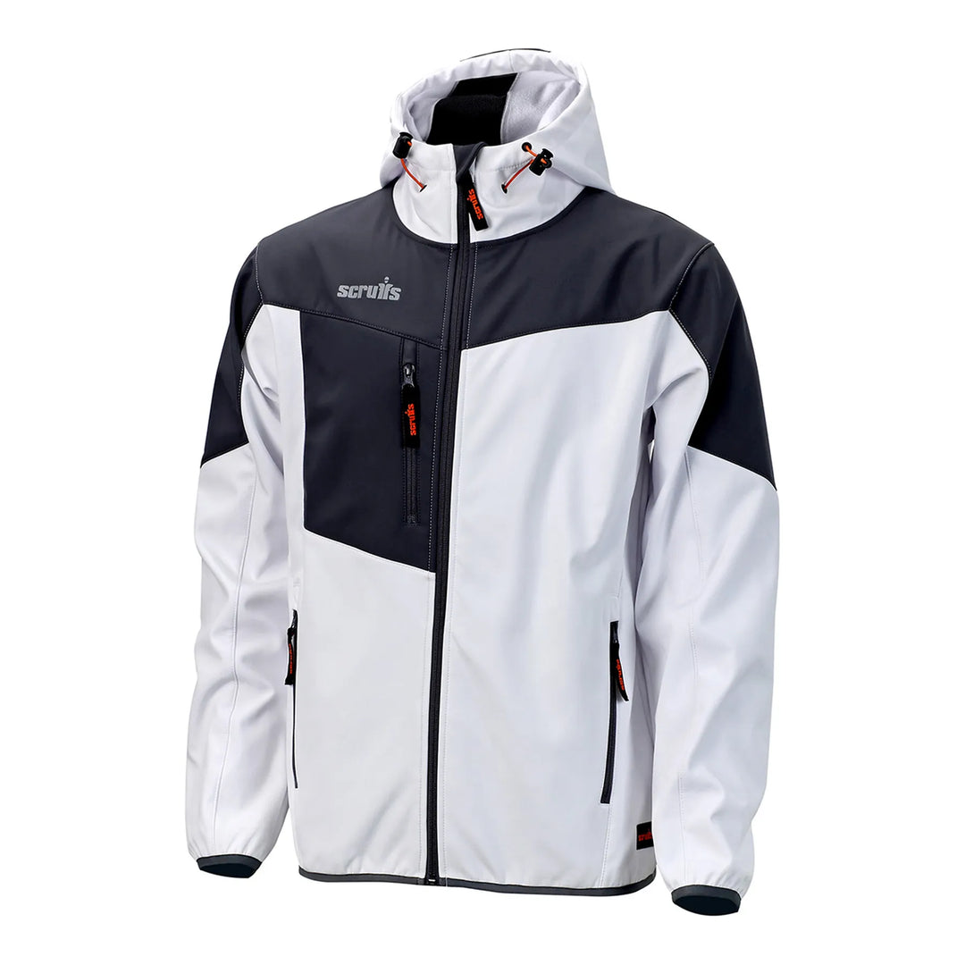 Scruffs Worker Softshell Jacket White/Graphite — Product Detail 13 