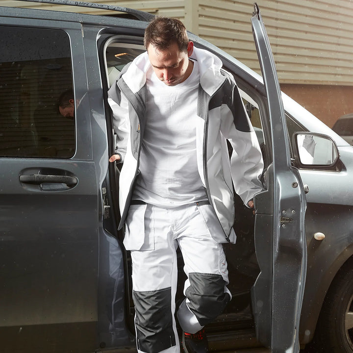 Scruffs Worker Softshell Jacket White/Graphite — Product Detail 14 
