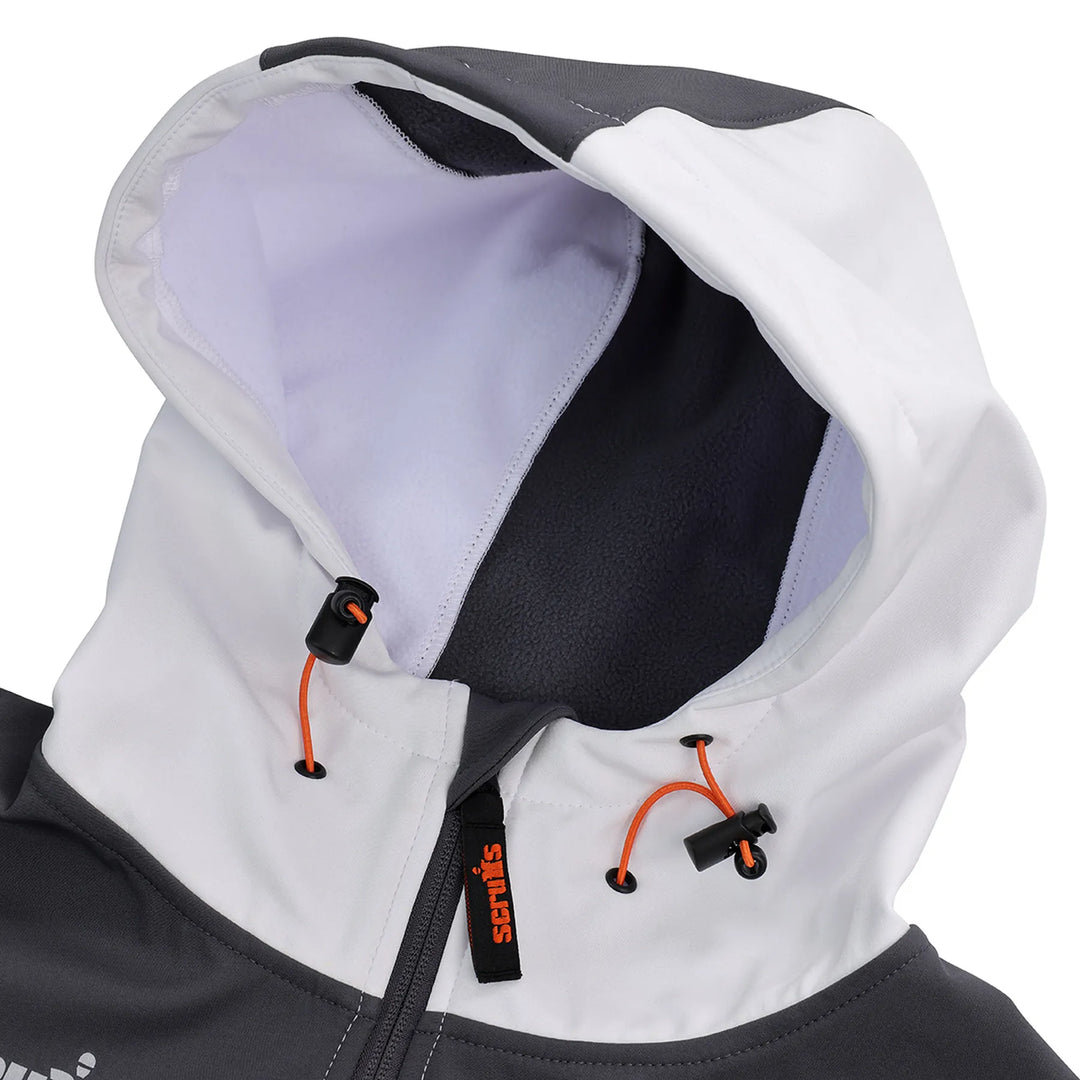 Scruffs Worker Softshell Jacket White/Graphite — Product Detail 7 