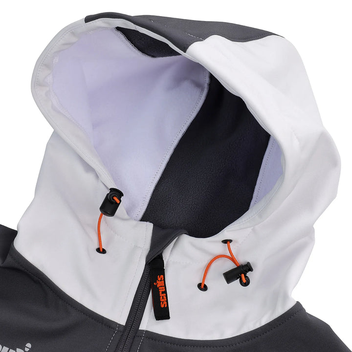 Scruffs Worker Softshell Jacket White/Graphite — Product Detail 7 