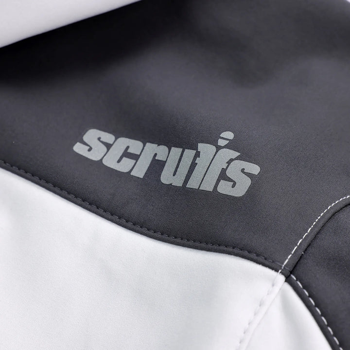 Scruffs Worker Softshell Jacket White/Graphite — Product Detail 9 