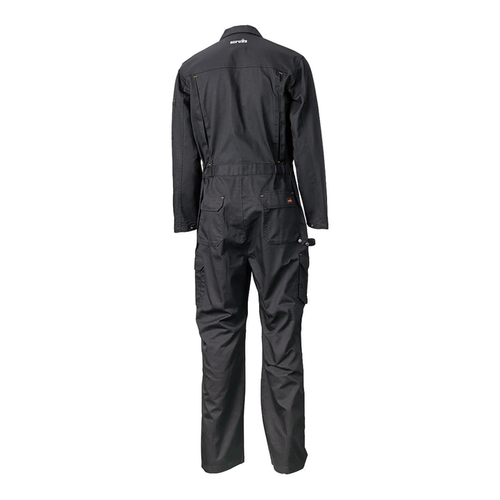 Scruffs Worthing Coverall Black — Back View 