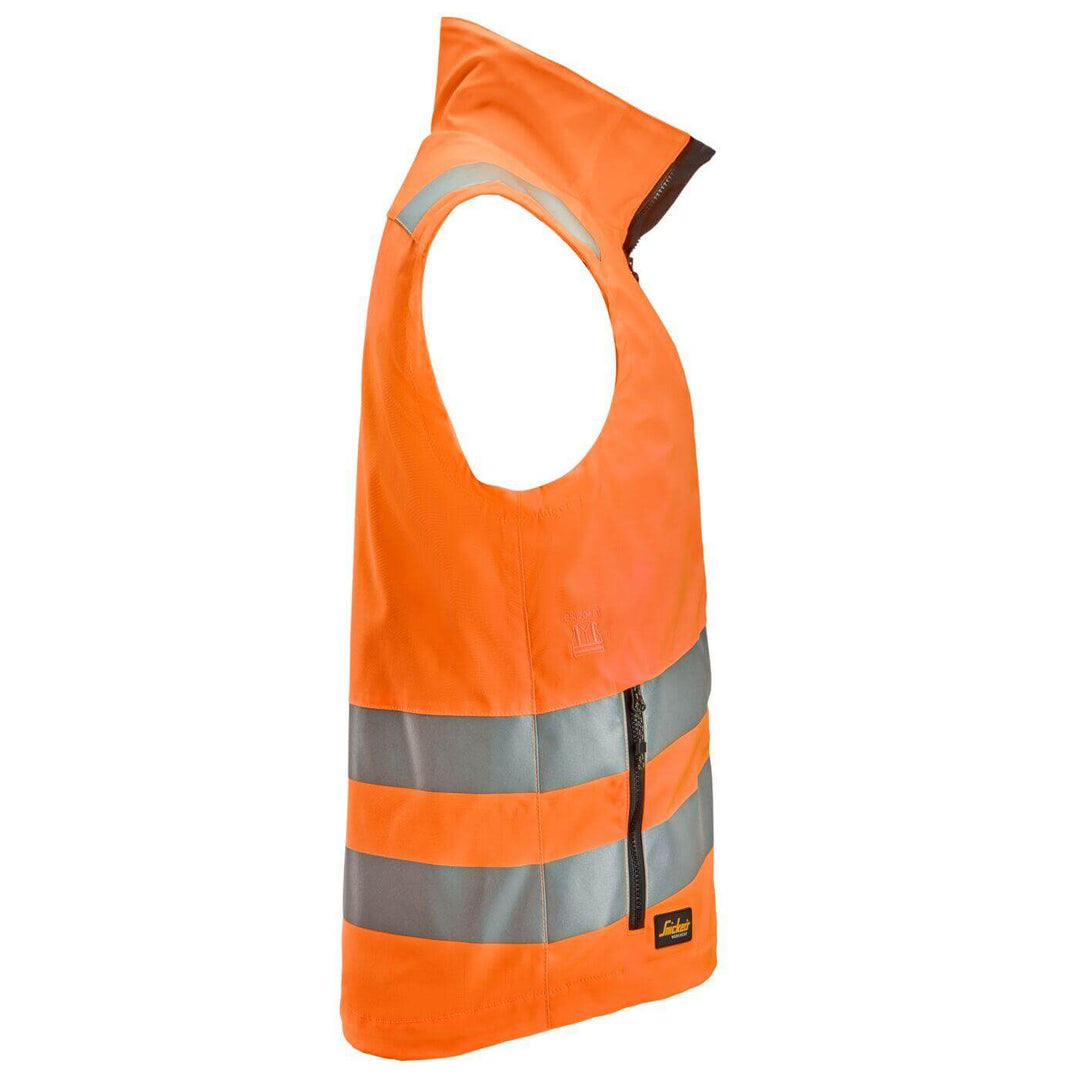 snickers 4534 high vis vest class 1 2 Hi Vis Orange right #colour_hi-vis-orange