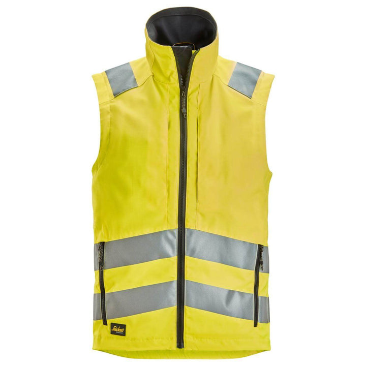 snickers 4534 high vis vest class 1 2 Hi Vis Yellow Main #colour_hi-vis-yellow