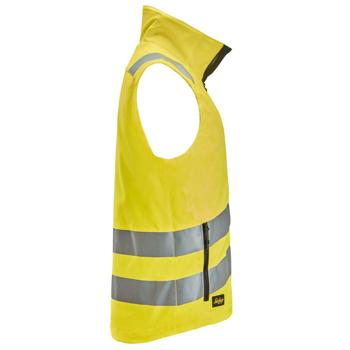 snickers 4534 high vis vest class 1 2 Hi Vis Yellow right #colour_hi-vis-yellow