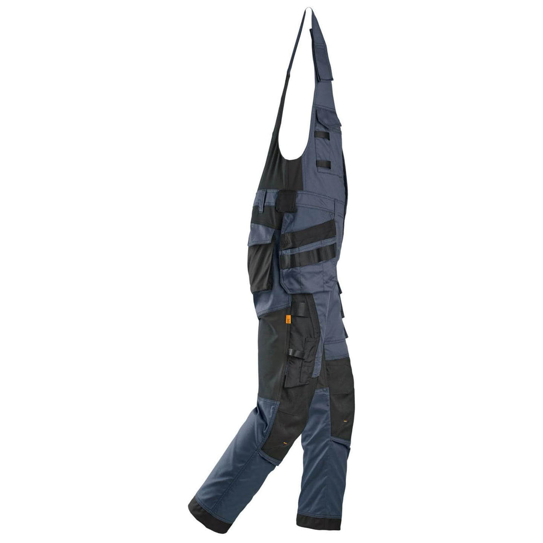 snickers 6012 allroundwork stretch one piece trousers holster pockets Navy Black right #colour_navy-black