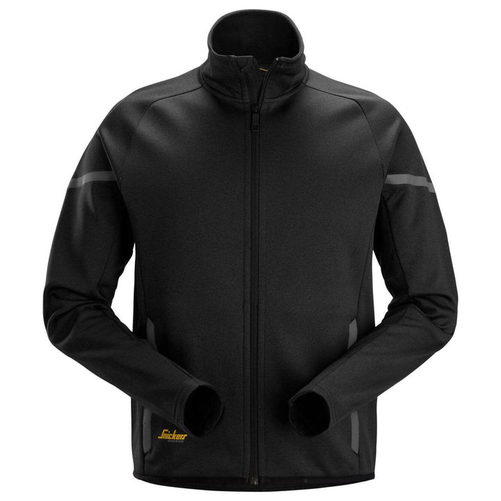 snickers 8051 37 5fleece jacket Black Main #colour_black