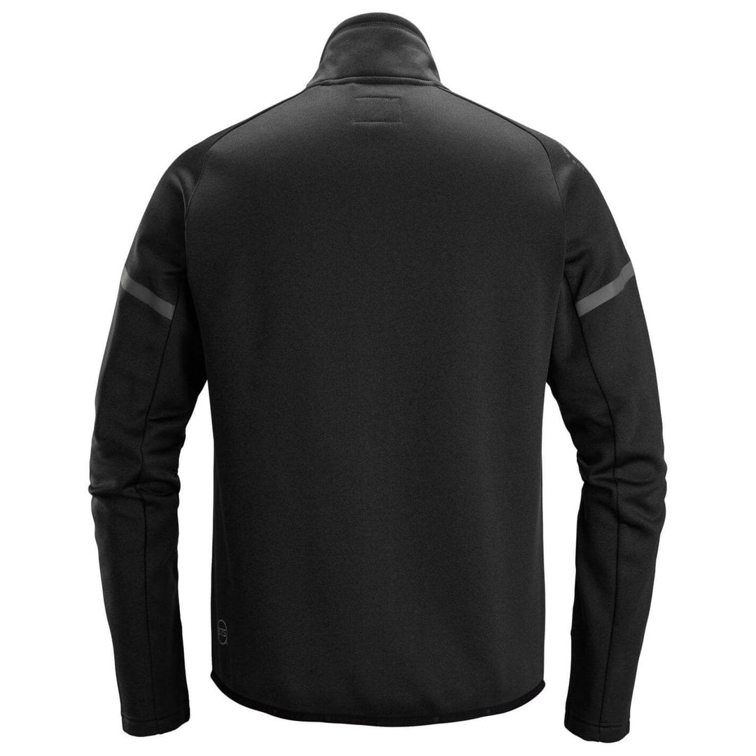 snickers 8051 37 5fleece jacket Black back #colour_black