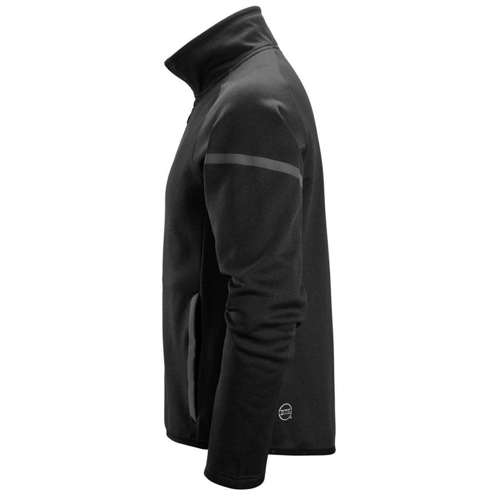 snickers 8051 37 5fleece jacket Black left #colour_black