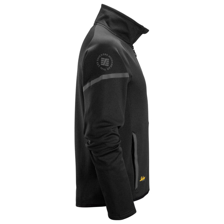 snickers 8051 37 5fleece jacket Black right #colour_black