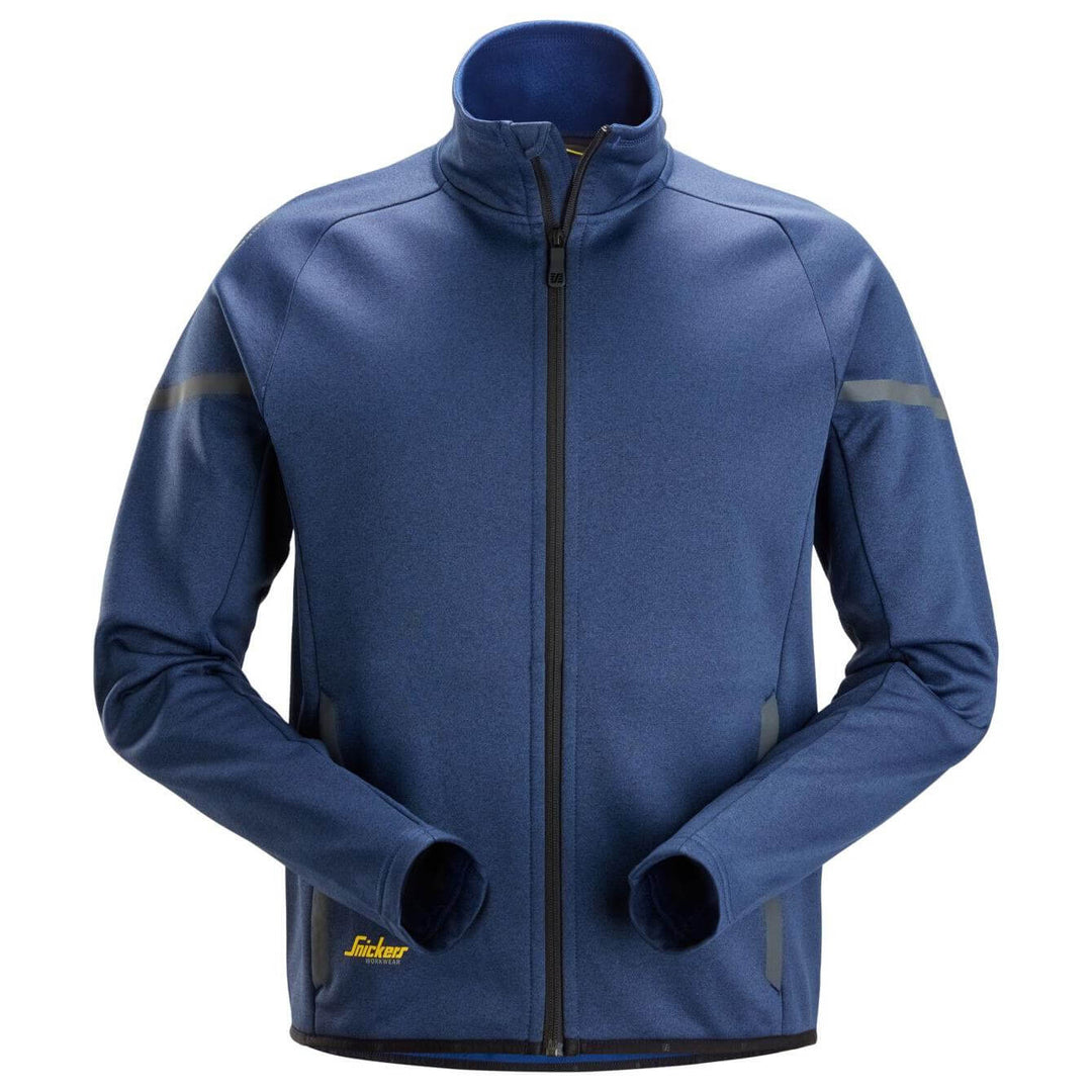 snickers 8051 37 5fleece jacket Deep Blue Navy Main #colour_deep-blue-navy
