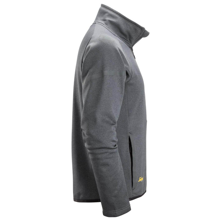 snickers 8051 37 5fleece jacket Steel Grey Black right #colour_steel-grey-black