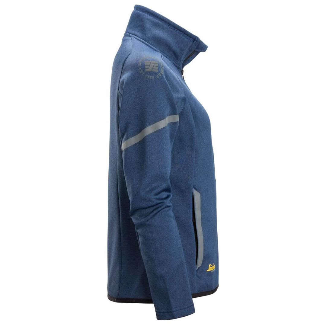 snickers 8071 womens 37 5 fleece jacket Deep Blue Navy right #colour_deep-blue-navy